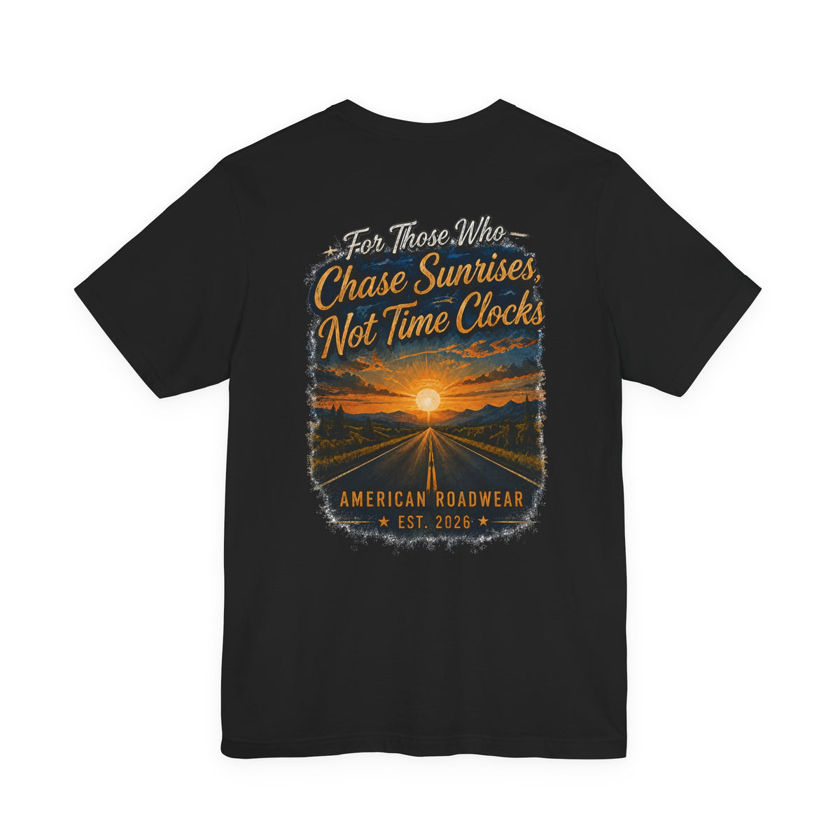 American Roadwear T-Shirt- Chase sunrises