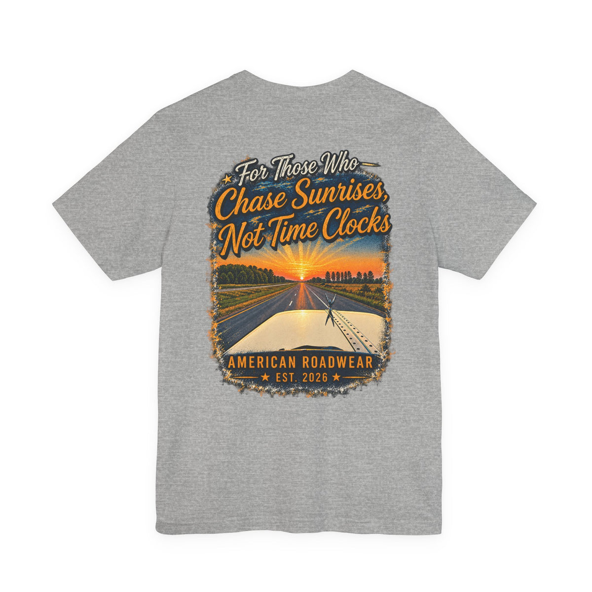 American Roadwear T-Shirt- Chase sunrises